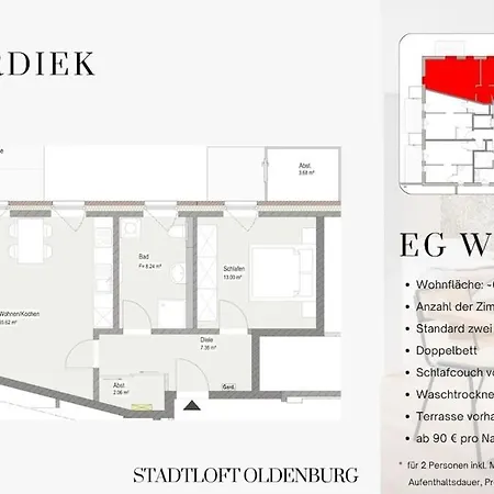 Appartement Stadtloft 